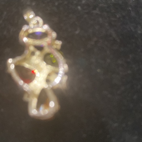 Silver Rhinestone, and Crystal Charm. - Picture 6 of 7